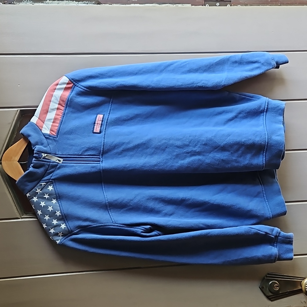 Vineyard Vines Flag Shep Sweatshirt